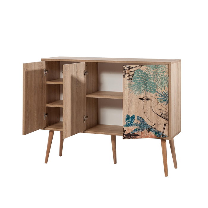 Hanah Home Mega - 730 Consola en Roble Sonoma Hanah Home Mega - 730 Consola en Roble Sonoma